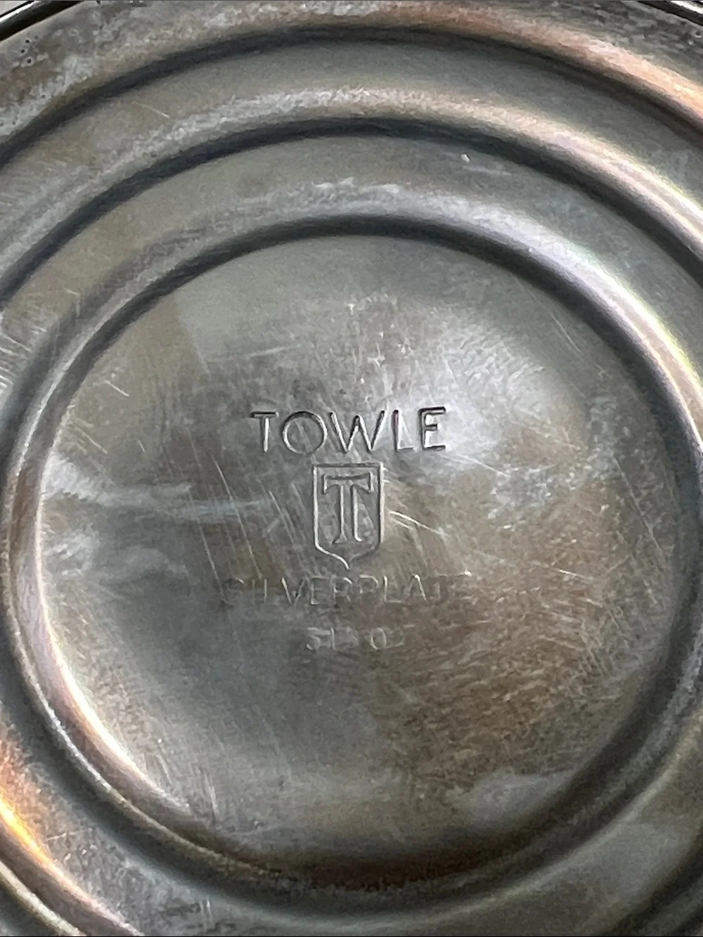 Towle Silver-Plate Pair of Candlesticks
